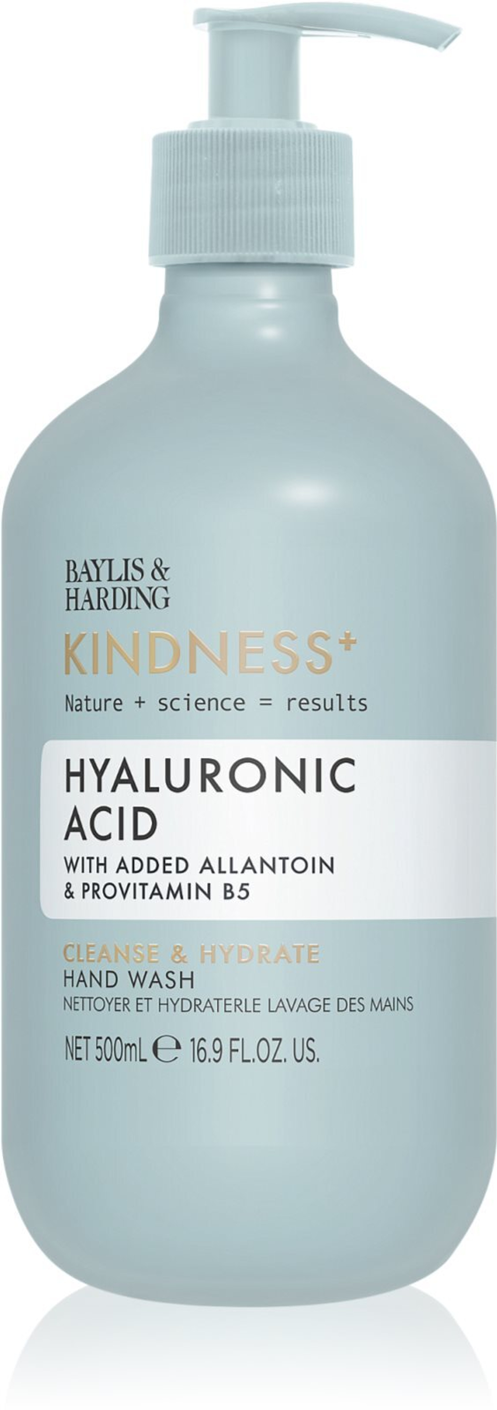 Baylis & Harding Kindness+ Hyaluronic Acid - Увлажняющее жидкое мыло для рук /  zapachy Pear & Neroli 500  ml  / GTIN 17854112216