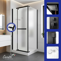 Душевая кабина Ceruttispa (ЧеруттиСпа) MiMi90BF, с низким поддоном, 90x90x225