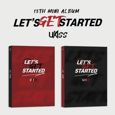 Альбом UKISS - LET'S GET STARTED 13th Mini Album 2 Version SET