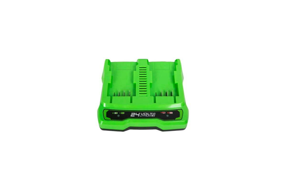 Зарядное устройство GREENWORKS на 2 аккумулятора 24V   2931907