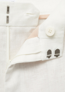 Костюмные брюки изо льна