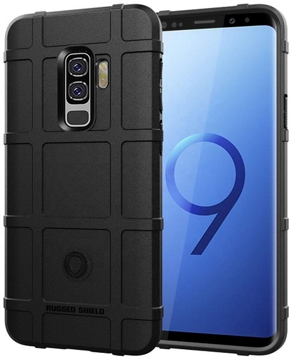 Чехол для Samsung Galaxy S9 Plus цвет Black (черный), серия Armor от Caseport