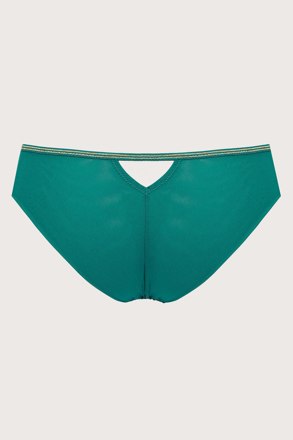 Трусы-бразилиана Chiara Gold Brazyliany Green