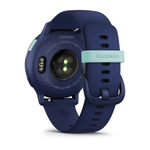 Смарт часы Garmin Vivoactive 5 синие с металлически-синим безелем и силиконовым ремешком