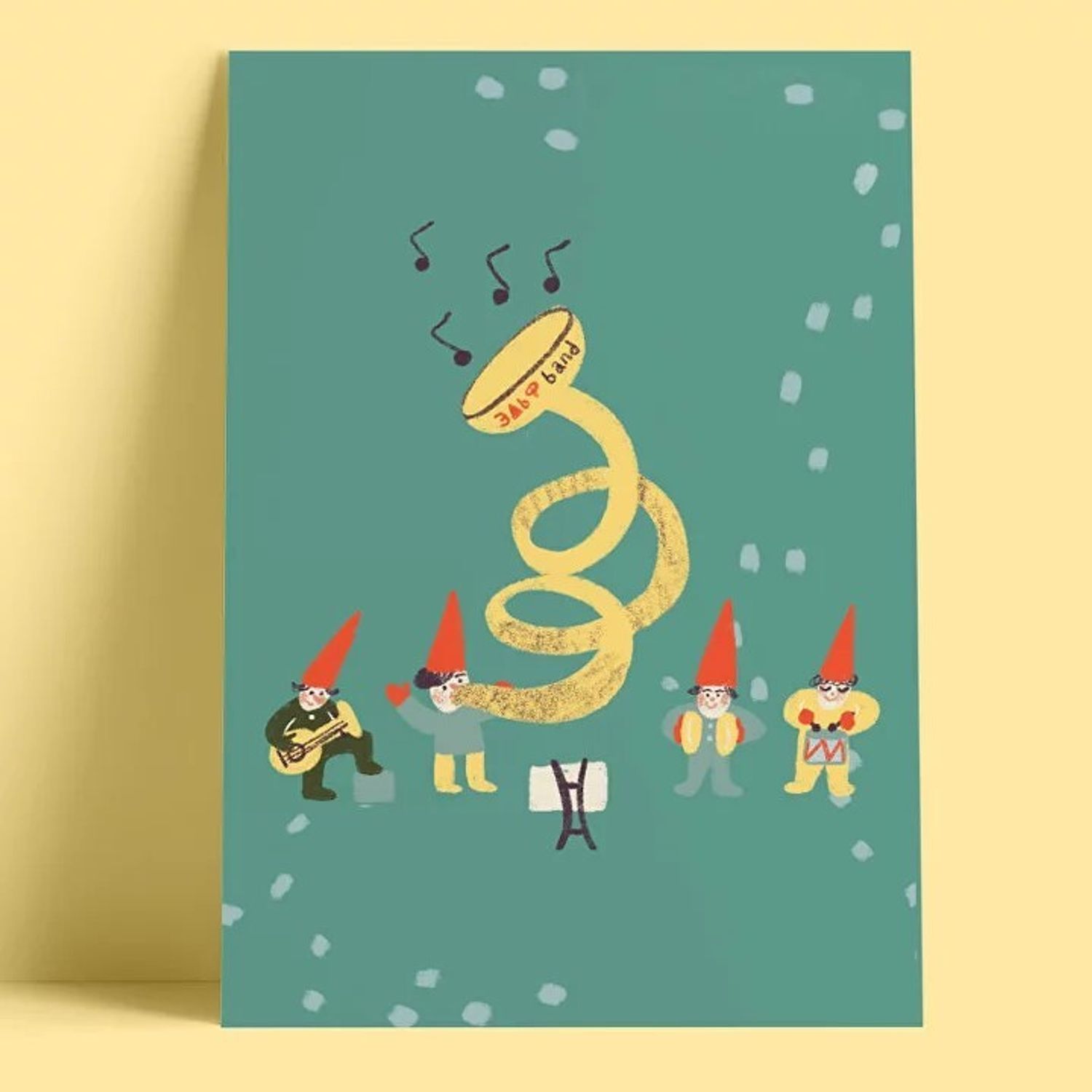 Открытка - Новогодний оркестр