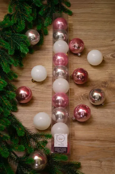 Набор пластиковых шаров Фестивальный 60 мм, 10 шт, Kaemingk (020398)