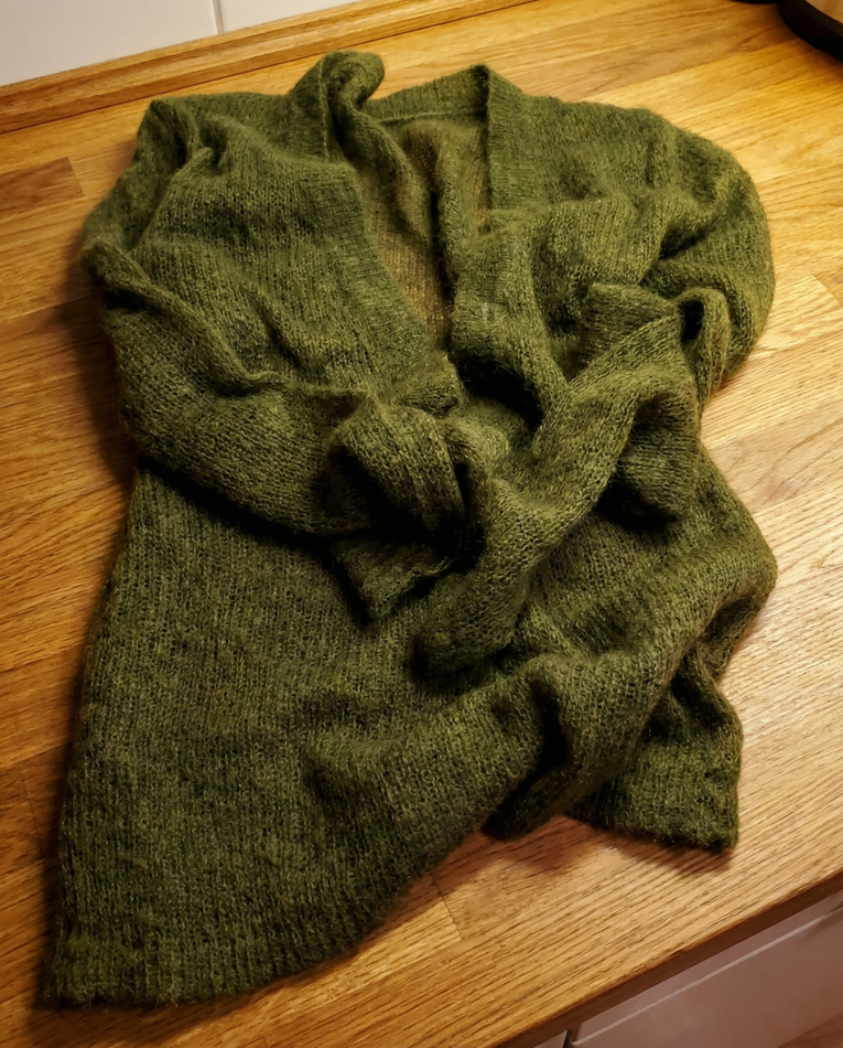 Джемпер VEIL KNIT (oliva)