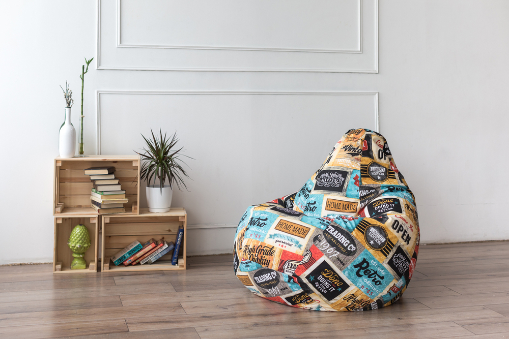 Кресло Мешок Груша Лейбл (4XL, Классический)