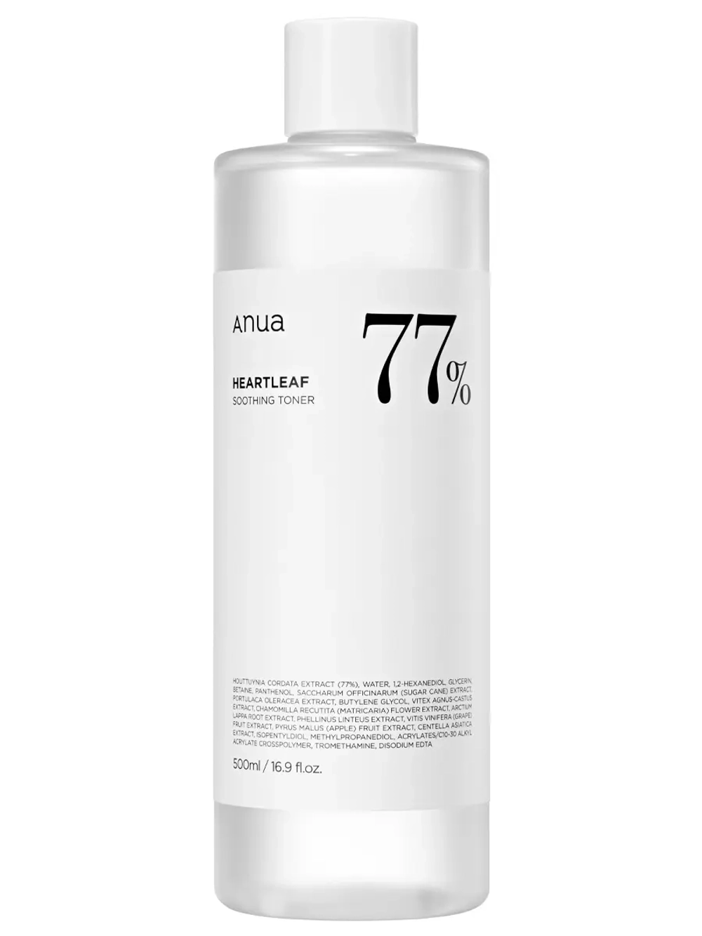 Anua Успокаивающий тонер с экстрактом хауттюйнии Heartleaf 77% Soothing Toner 500 мл