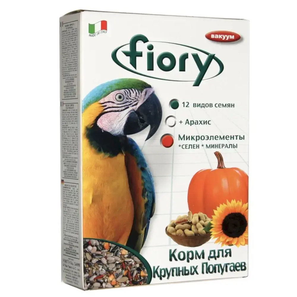 Fiory корм для крупных попугаев pappagalli - 700 г