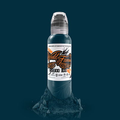 A.D. Pancho Blue World Famous Tattoo Ink