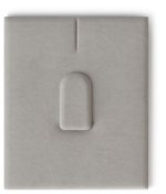 Вкладыш 09/наклонный/для кольца/язычок/прорезь для нитки