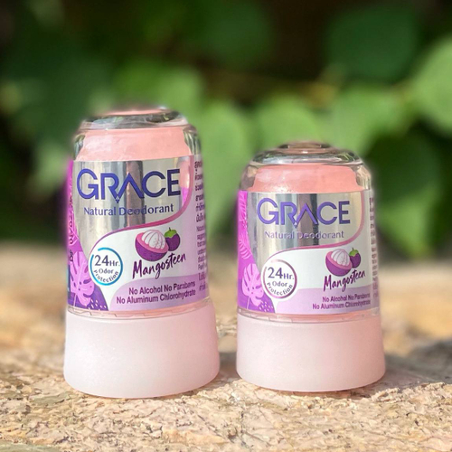 Дезодорант-кристалл Мангостин Natural Deodorant Mangosteen Grace