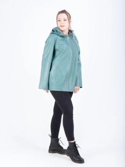 Куртка женская кожаная большие размеры