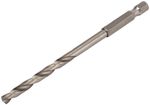 Сверло hss по металлу, u-хвостовик под биту, 6 х 93 мм, FIT, 34060
