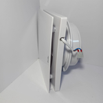 Вытяжной канальный вентилятор Ballu BAF-SL 150 V бесшумный для ванной комнаты, туалета, кухни и бани, 150 мм