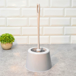 Ерш для туалета с подставкой "Стандарт" серый