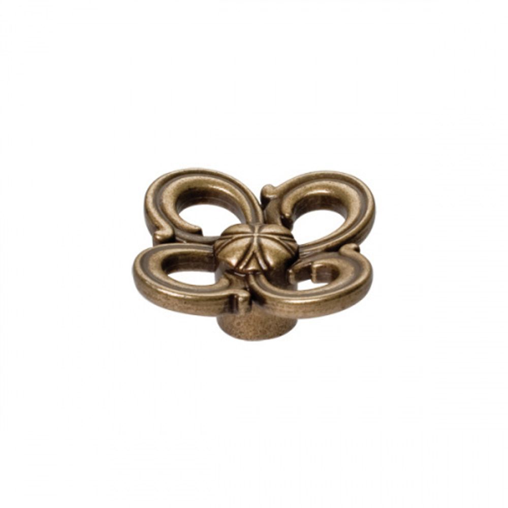 Ручка-кнопка, отделка бронза античная "Флоренция"