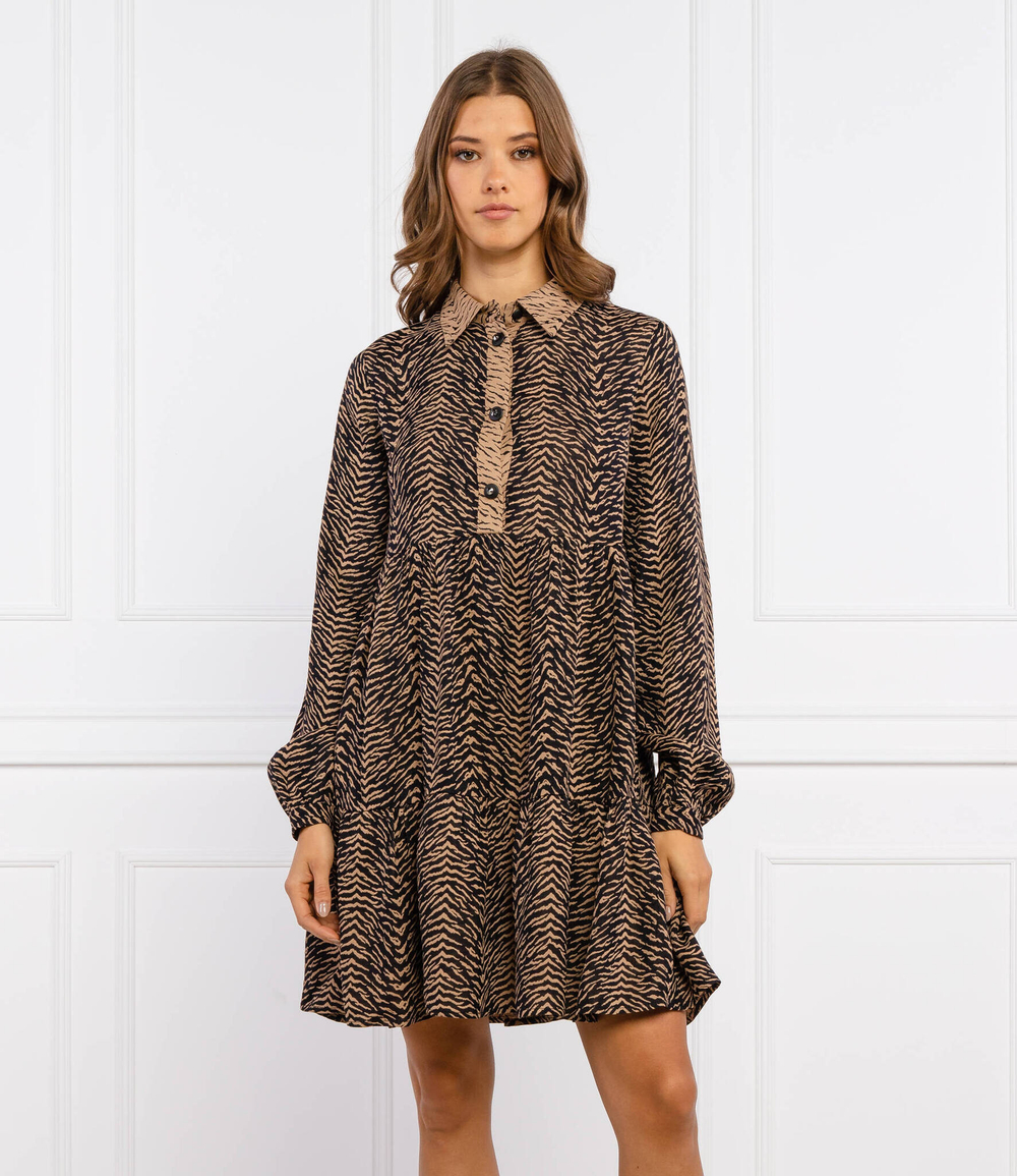 платье visitation Pinko - светло-коричневый(1G16GJ Y78G)