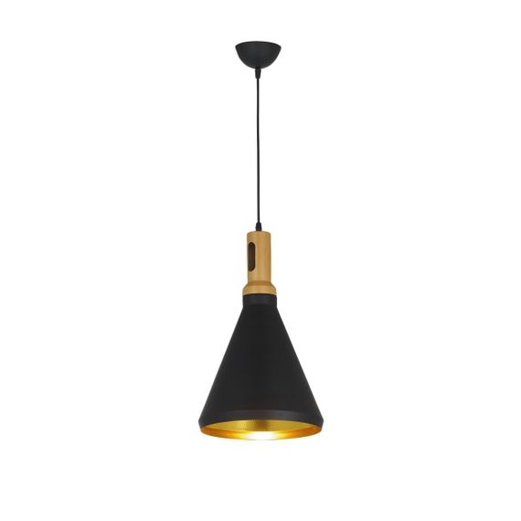 Подвесной светильник Lumina Deco Loffia LDP 7867 BK+GD
