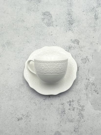 Чайная пара 2 предмета Роял Ажур