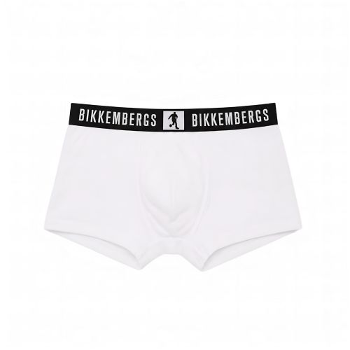 Набор мужских трусов боксеров 2в1 (черные, белые) Bikkembergs BKK42UTR17BI
