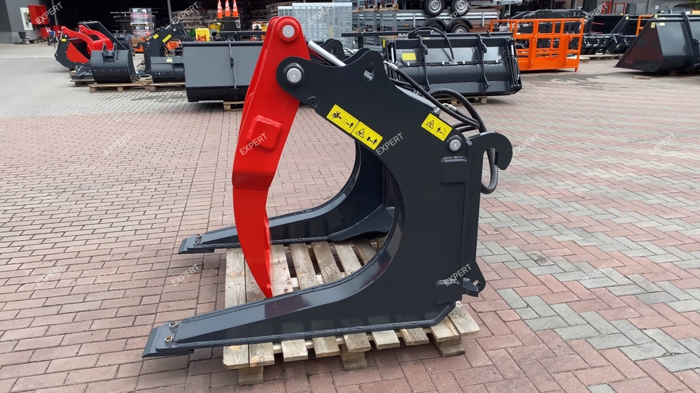 Бревнозахват на телескопический погрузчик