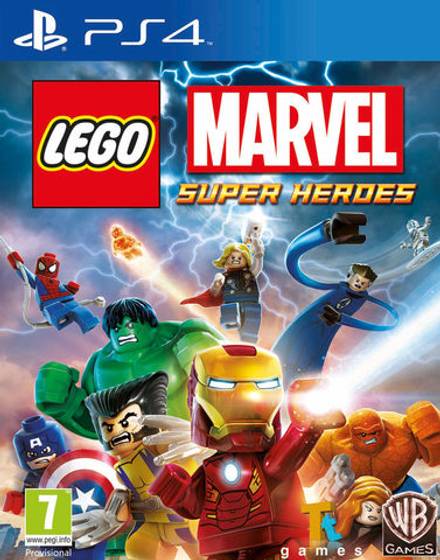 LEGO: Marvel Super Heroes (диск для PS4, интерфейс и субтитры на русском языке)