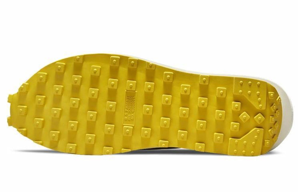 Кроссовки Sacai X Undercover X Nike Ldwaffle Black And Bright Citron