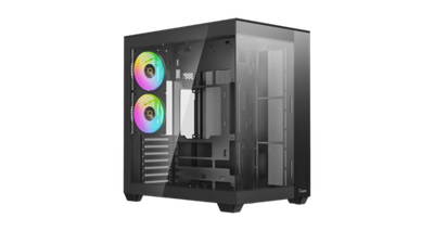Корпус Ocypus Delta C74 BK ARGB ATX/MATX/ITX, USB3.0x2, Type C, Черный, Delta-C74-BKD200XX-GL