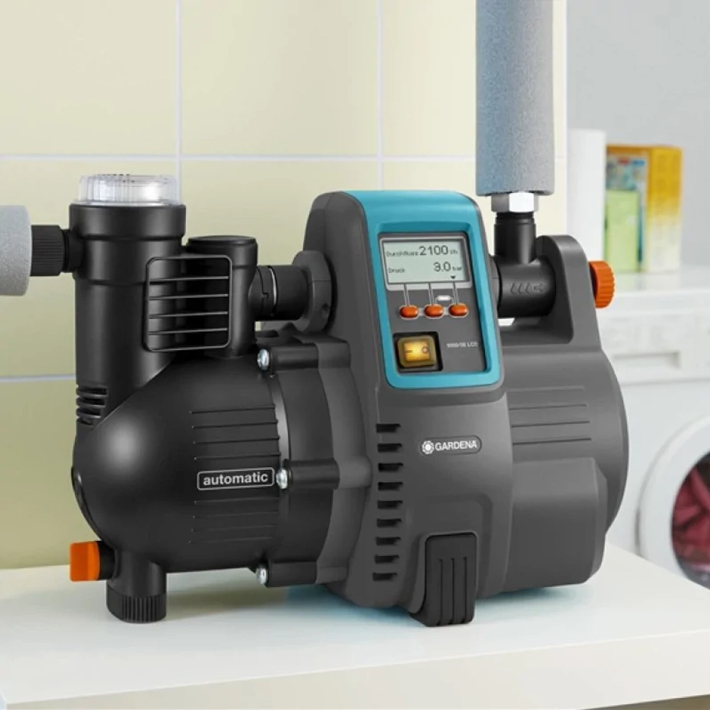 Автоматический напорный насос Gardena 5000/5E LCD, 01759-20.000.00