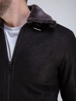 Дубленка мужская зимняя натуральная  Турция