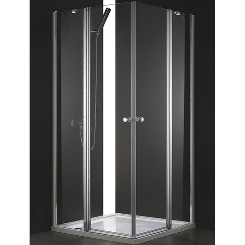 Душевой уголок Cezares Elena 100x100 ELENA-W-A-22-100-C-Cr профиль Хром стекло прозрачное