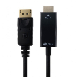 KS-is KS-752-1.8 Кабель-переходник 4K DP M в HDMI M KS-is  активный 1.8м