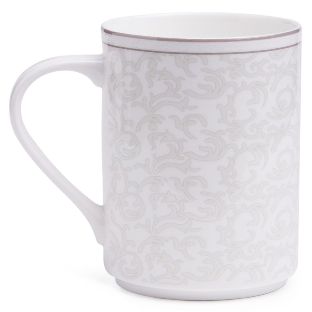 НАБОР КРУЖЕК LEFARD "GREY LACE" 4 ШТ. 400 МЛ