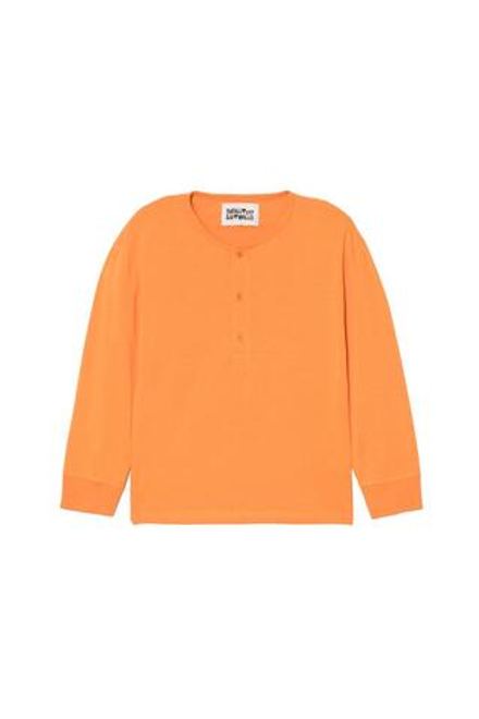 ZARA X BENITO ANTONIO ФУТБОЛКА С ПУГОВИЦАМИ, ОРАНЖЕВЫЙ