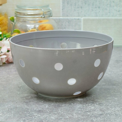 Салатник 2л "Sens", дымчато-серый