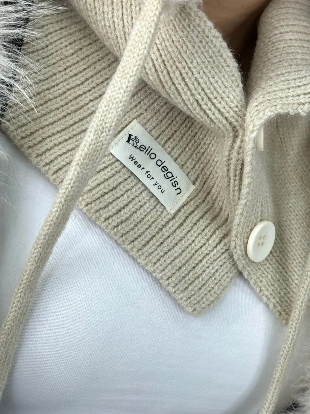 капор зимний и осенний капюшон- снуд вязаный ангора