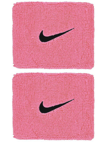Напульсник теннисный Nike Swoosh Wristbands - Розовый