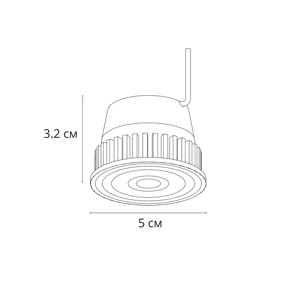 Светодиодный модуль диммируемый Arte Lamp ORE