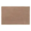 Коврик для ванной светло-коричневого цвета Essential 50х80 см
