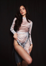 Платье Туника "Мрамор"