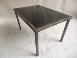 Стол из искусственного ротанга Анкор — Brown