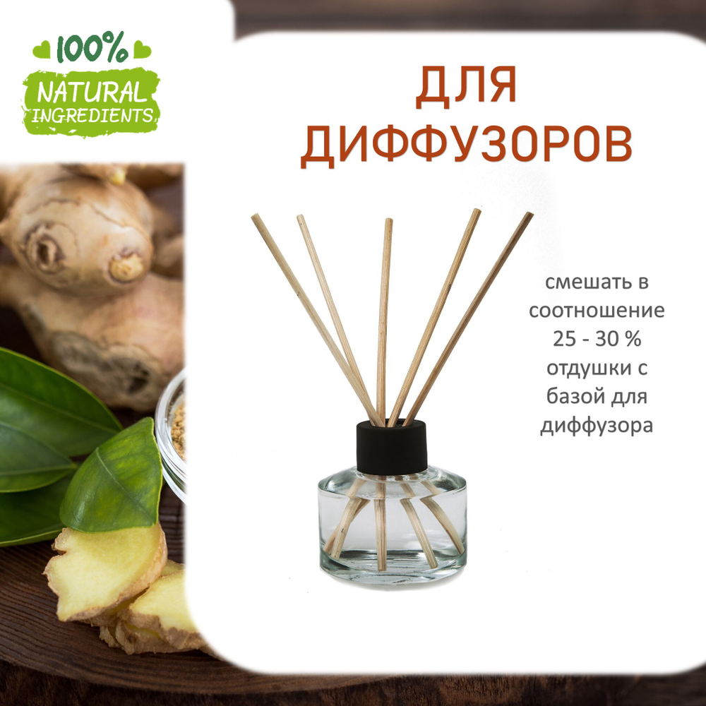 Имбирь, отдушка для свечей и мыла