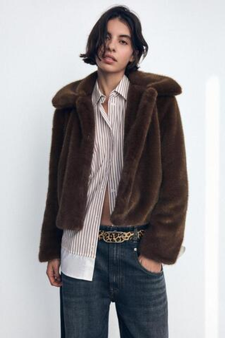 ZARA КОЖАНЫЙ РЕМЕНЬ С ЛЕОПАРДОВЫМ ПРИНТОМ, ЛЕОПАРДОВЫЙ