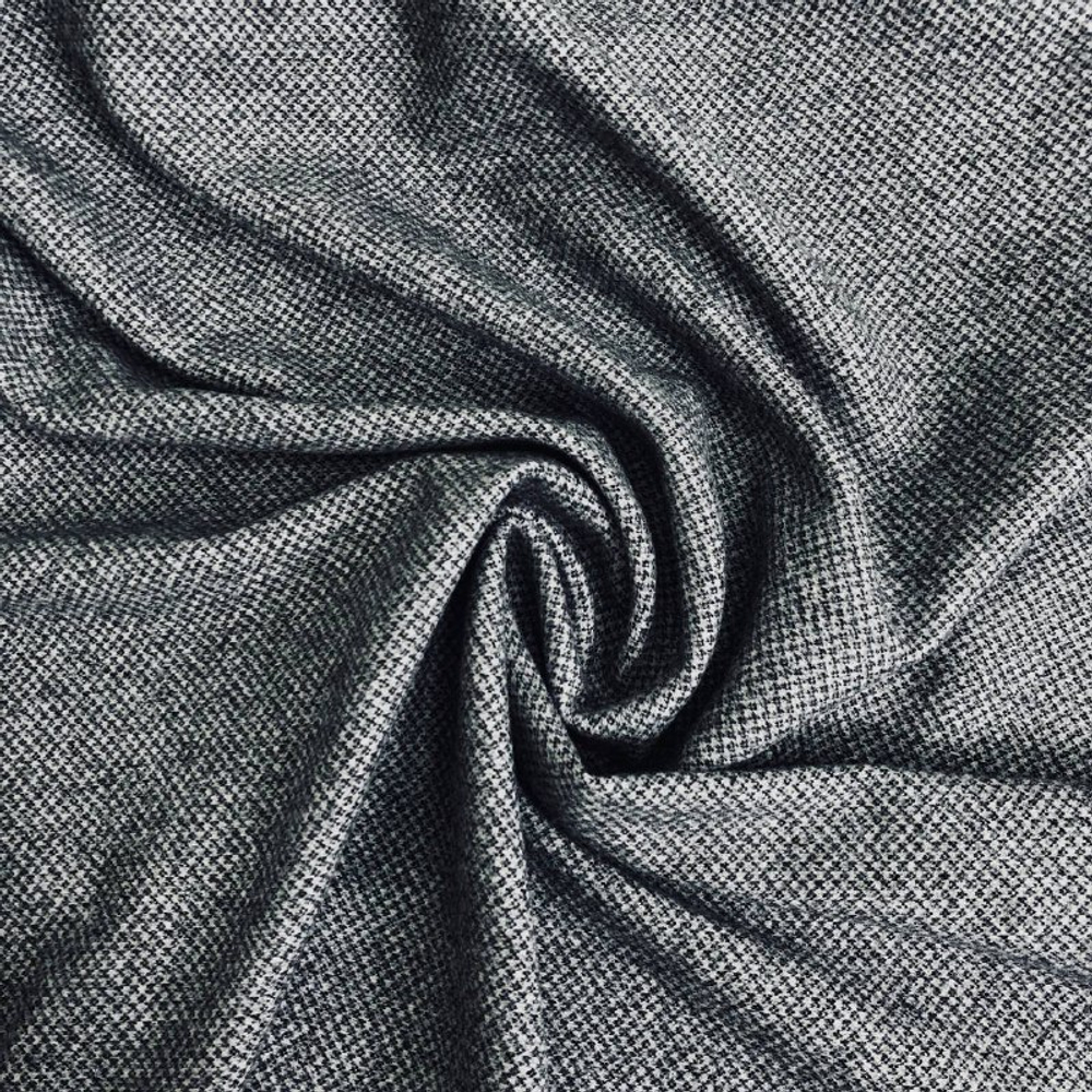 Трикотаж принт, серый/молочн NEW ECO