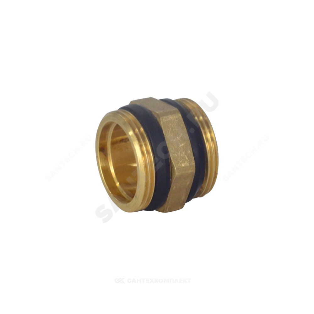 Ниппель латунь Ду 25 (1") НР R189D Giacomini R189DY005