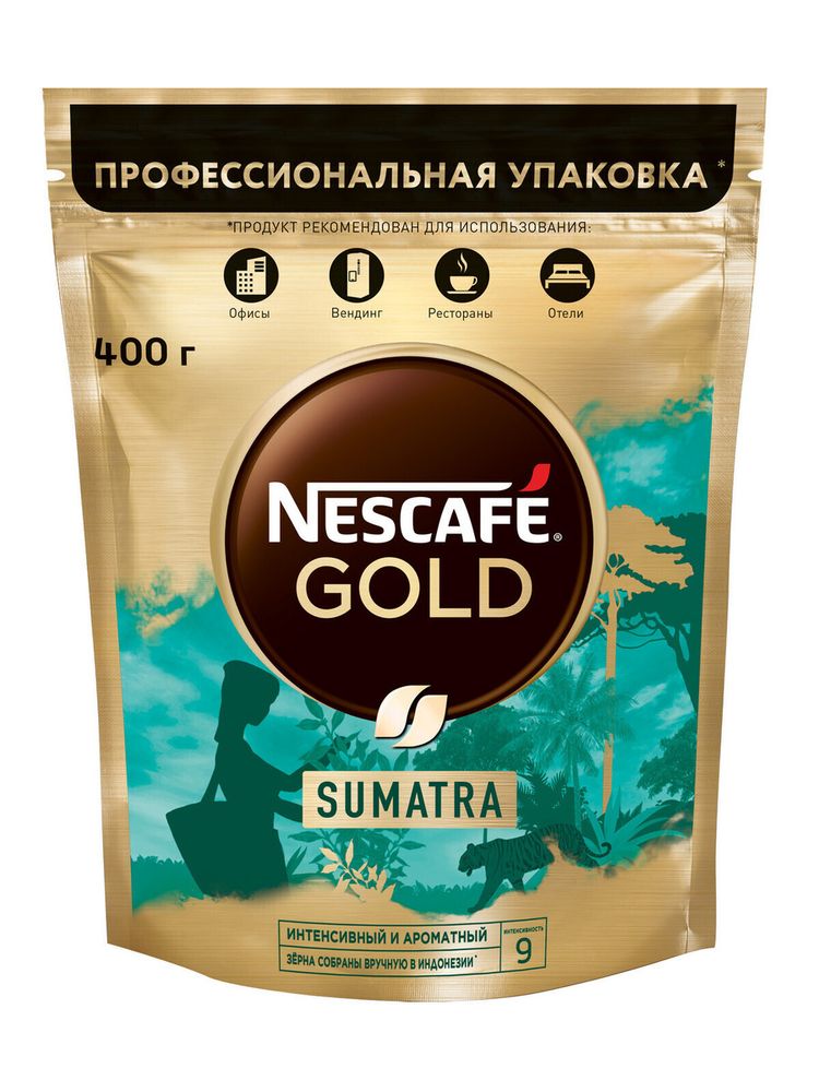Кофе растворимый Nescafe Gold Origins Sumatra 400 г