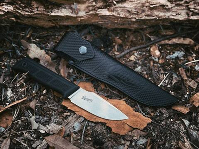 Туристический нож Baikal M AUS-8 (Cryo) StoneWash Kraton