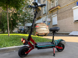 Электросамокат ZAXBOARD Hunter V5 MOTO AQUA TEM-245